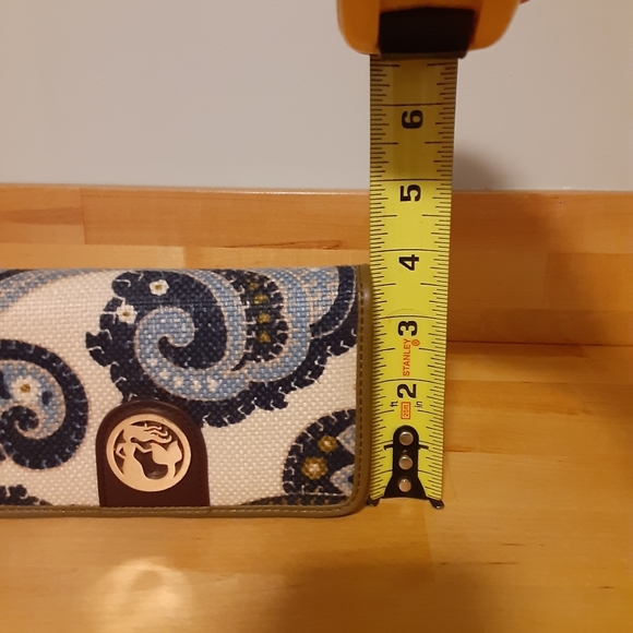 Spartina Leather/Linen Pocketbook - Picture 11 of 11